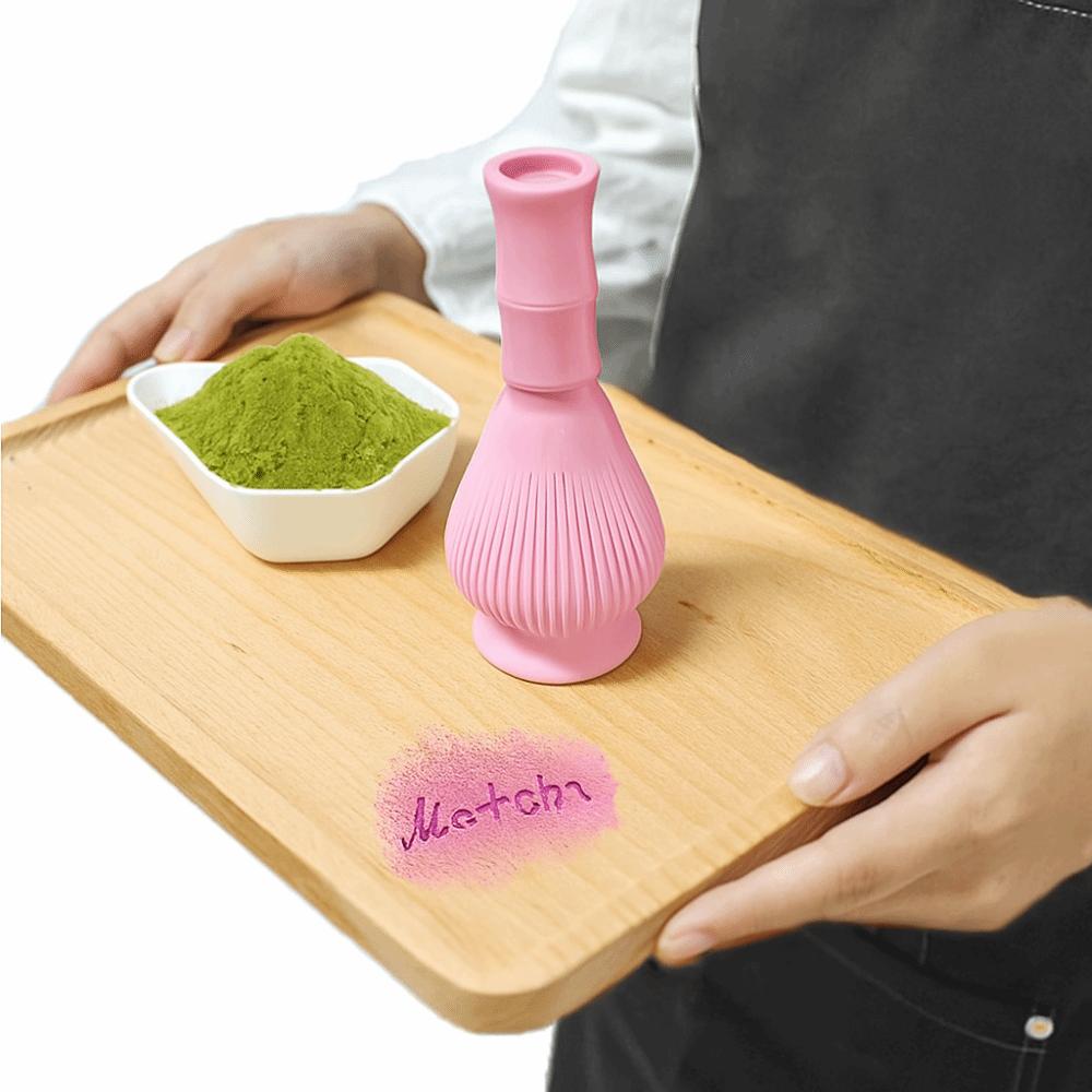 Frusta Matcha Tradizionale di Alta Qualità Resina PP Frusta Portatile per Matcha Frusta Riutilizzabile per Polvere di Tè Verde Accessori per Tè