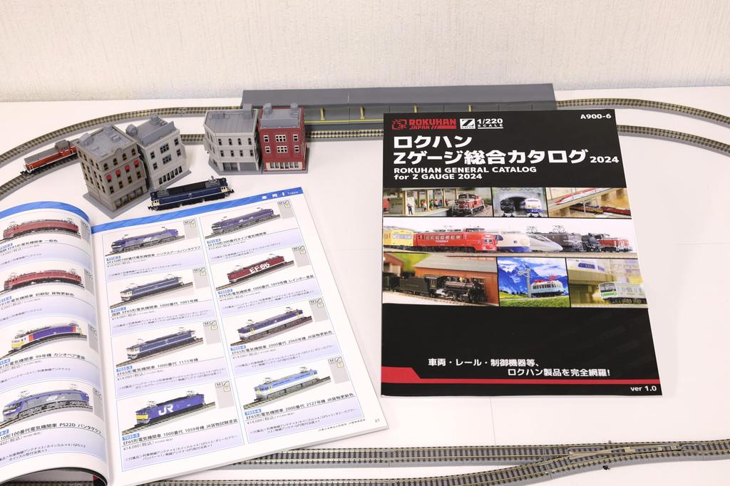 Rokuhan Z Gauge General Catalog 2024 Railway Model Supplies A900-6