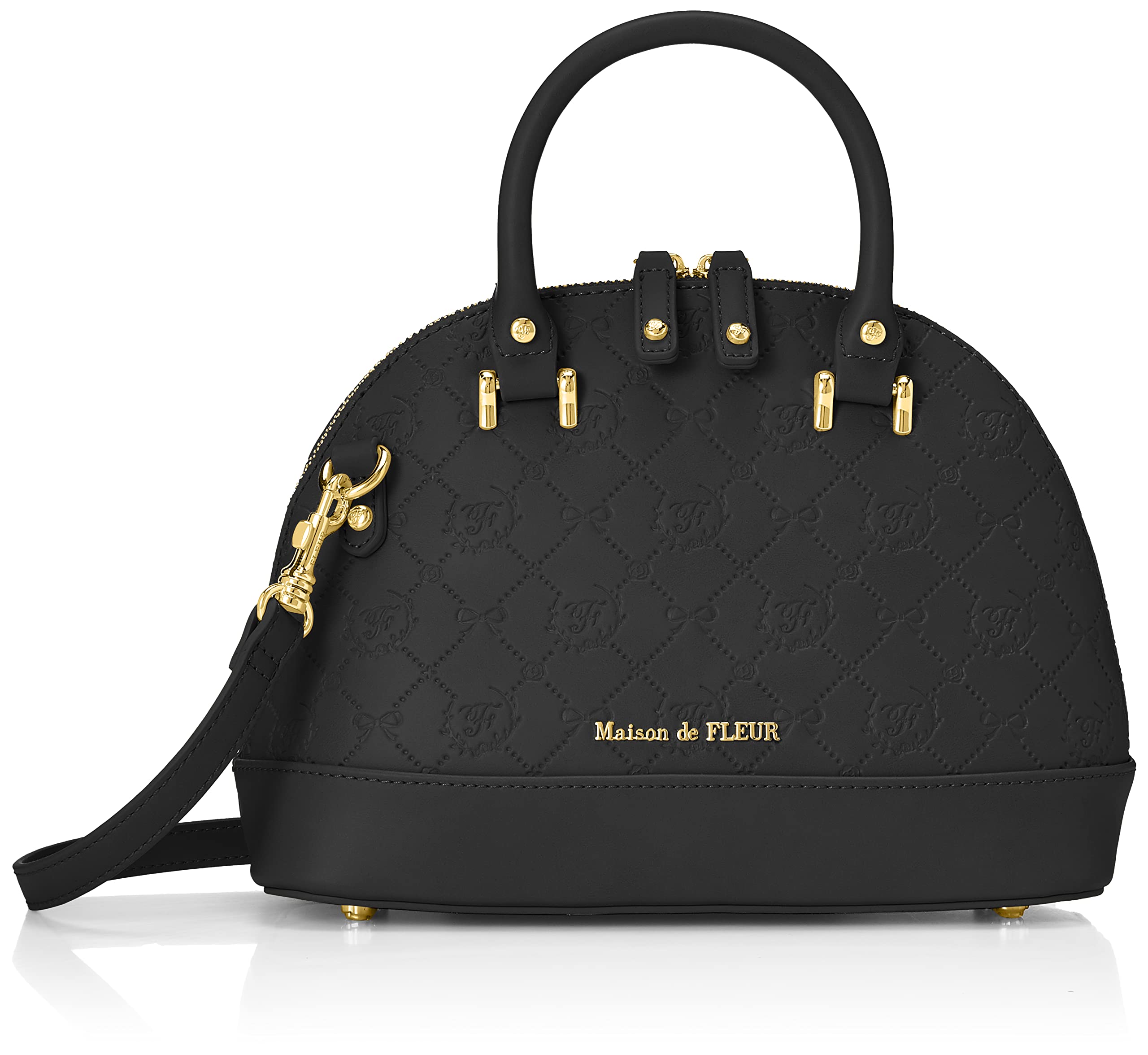 

de Сумка через плечо Monogram Light Moon M Bag Black [Maison Fleur] Женская