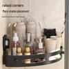 No-Drill Wall-Mounted Suction Cup Cat Storage Rack for Bathroom