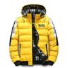 Winter Men's New Double-Sided Jacket Padded Thickened Cold Warm Comfort Down Jacket Hat Removable One Piece Of Two Wear M-5xl