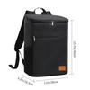 Oxford Fabric Insulated Backpack with Zipper Large Capacity Thermal Cooler Bag for Outdoor Use and Food Storage