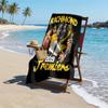 Richmond Tigers Fashion Beach Towel: Ideal for Summer Adventures Soft, Absorbent and Quick Drying Suitable for Swimming and Bathing