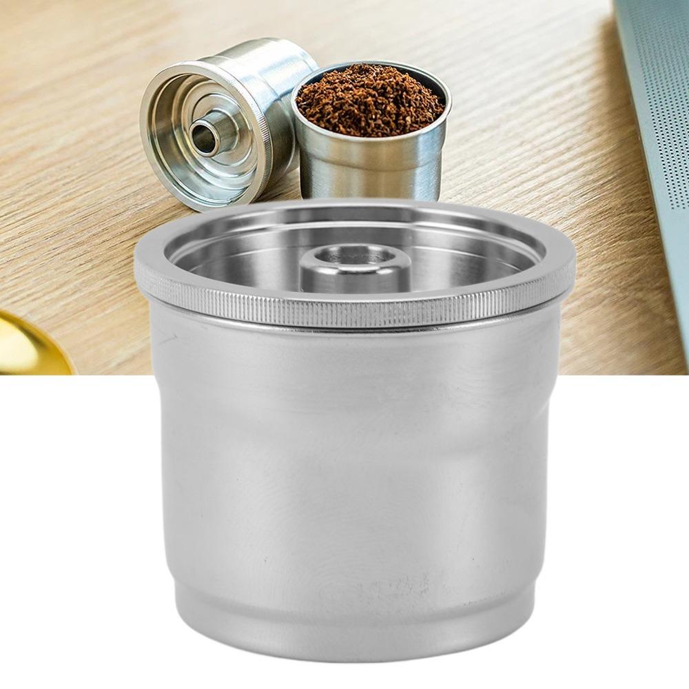 304 Stainless Steel Refillable Coffee Capsule Food Grade Espresso Capsule Filter For Coffee Maker
