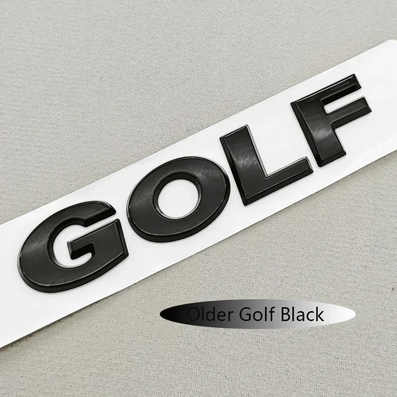 Logo ABS 3D Emblème Golf Lettres Badge Pour Volkswagen VW Golf 4 5 6 7 8 MK4 MK5 MK6 MK7 MK8 Autocollant Coffre Arrière Voiture Accessoires VP3