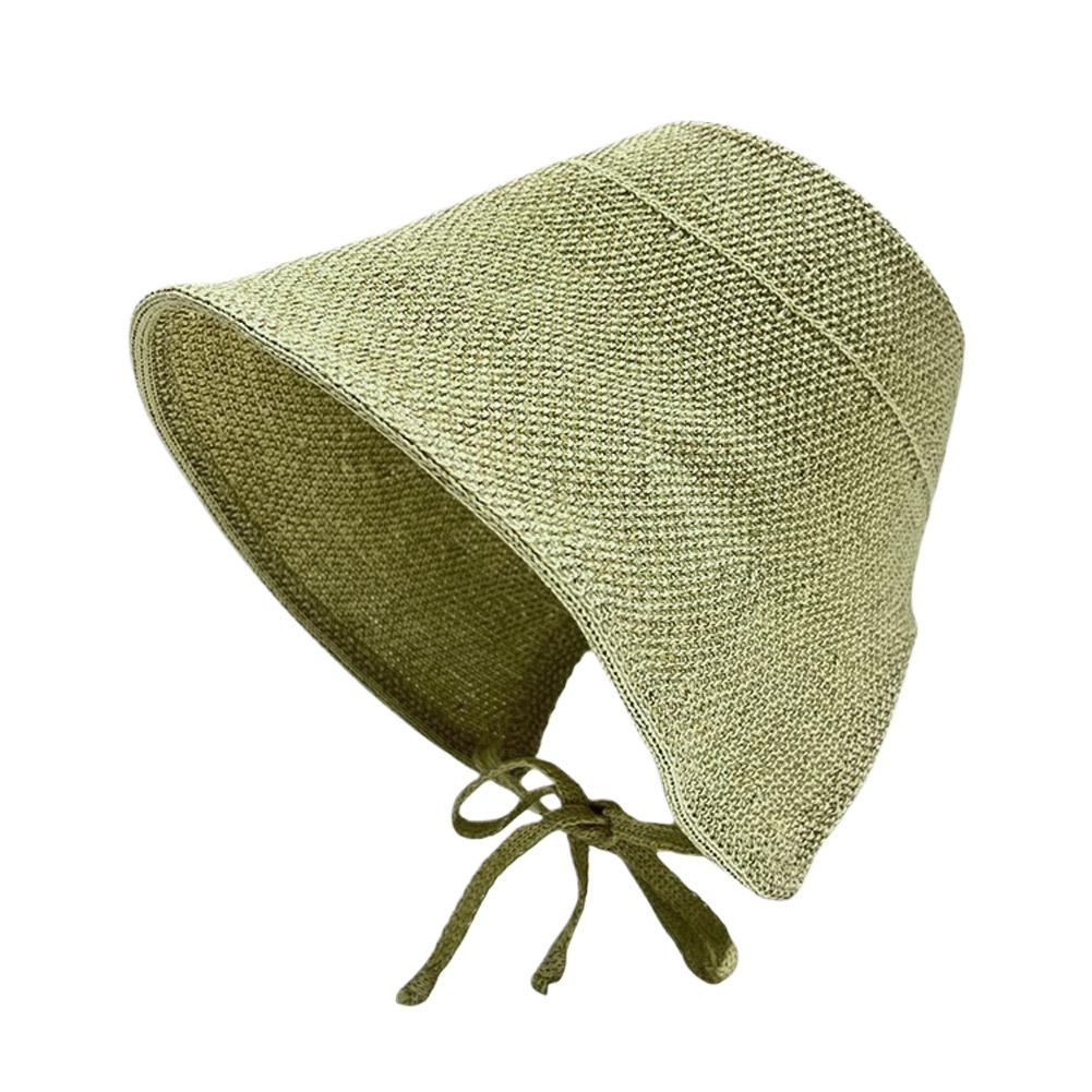 Summer Straw Weaving Shade Hat Linen Straw Regency Protection Cap Sun Big For Summer Hats Bonne X4Z3