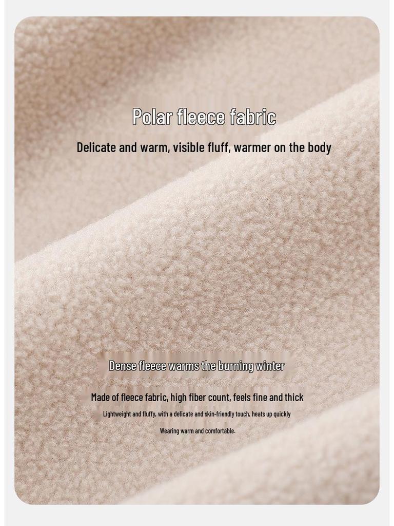 Autumn/Winter Fleece Windproof Vest: Warm Outdoor Windbreaker Cardigan