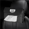 For Jeep Car Badge JEEP Emblem Styling Tissue Box Seat Back Paper Box Interior Accessories For Jeep Renegade Wrangler Compass
