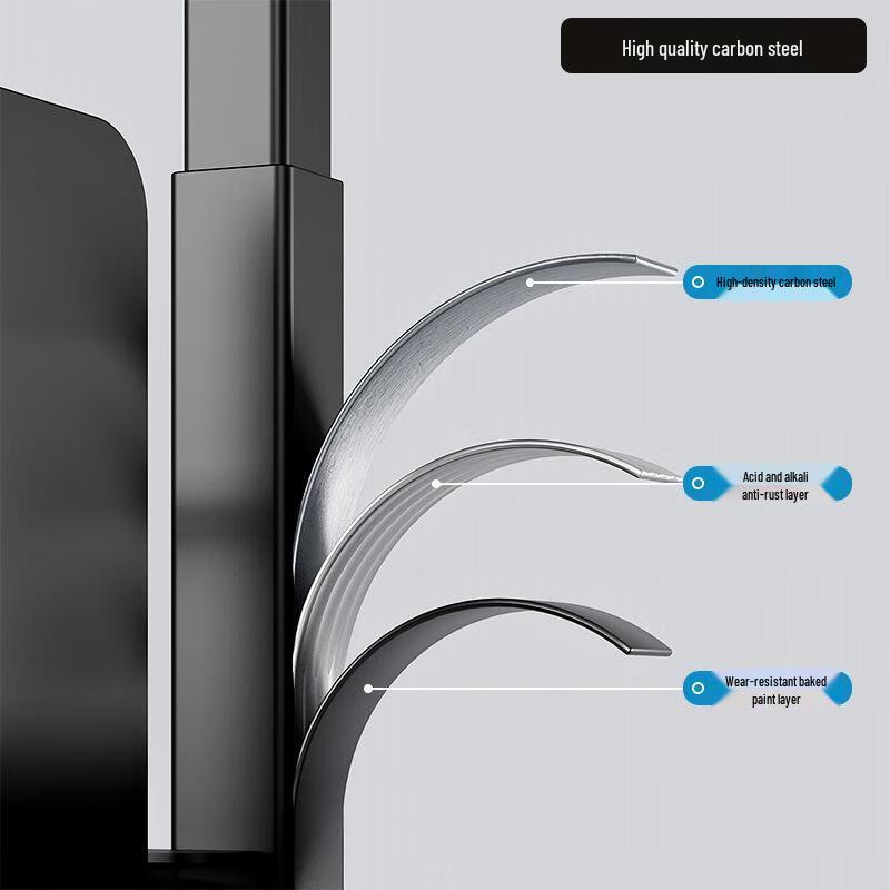 Shunqi Kitchen Double-Layer Pull-Out Under-Sink Organizer