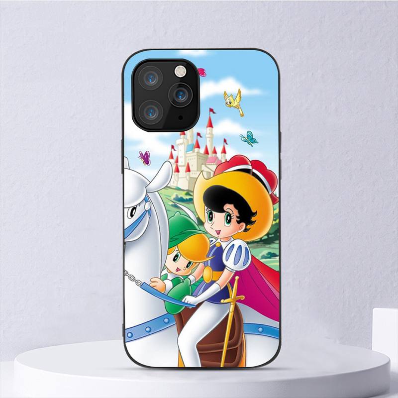 Ribbon Knight Comics Phone Case For Iphone 11 12 Mini 13 14 Pro Xs Max X 8 7 6s Plus 5 Se Xr Shell