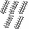 MOC Staircase Bricks 7x4x6 - 5pcs Straight Open Steps 30134 for Modular Building Blocks, DIY Construction Stairs Ladder for City
