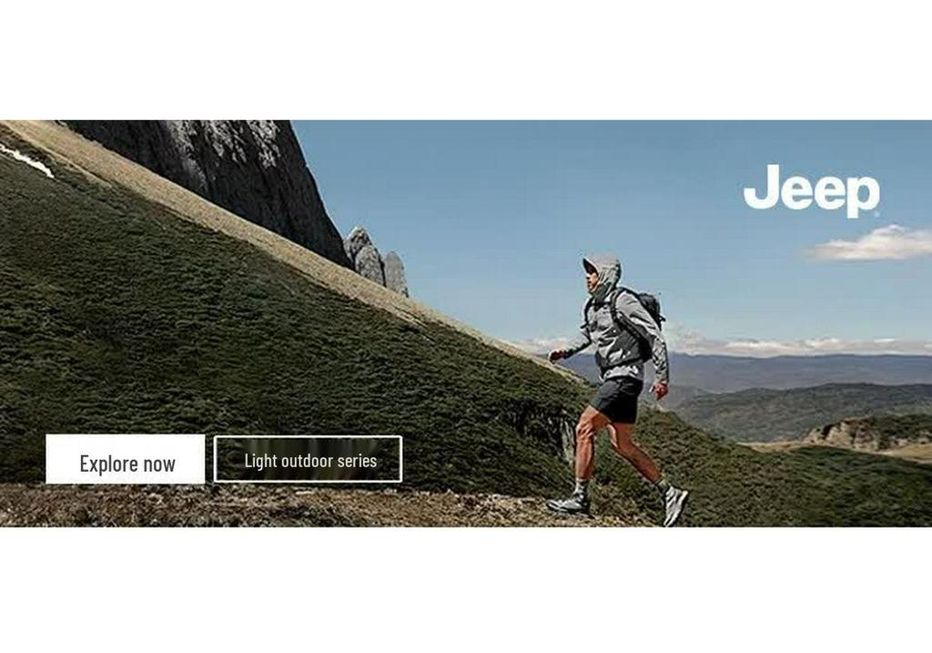 JEEP Men's Spring Outdoor Hooded Jacket