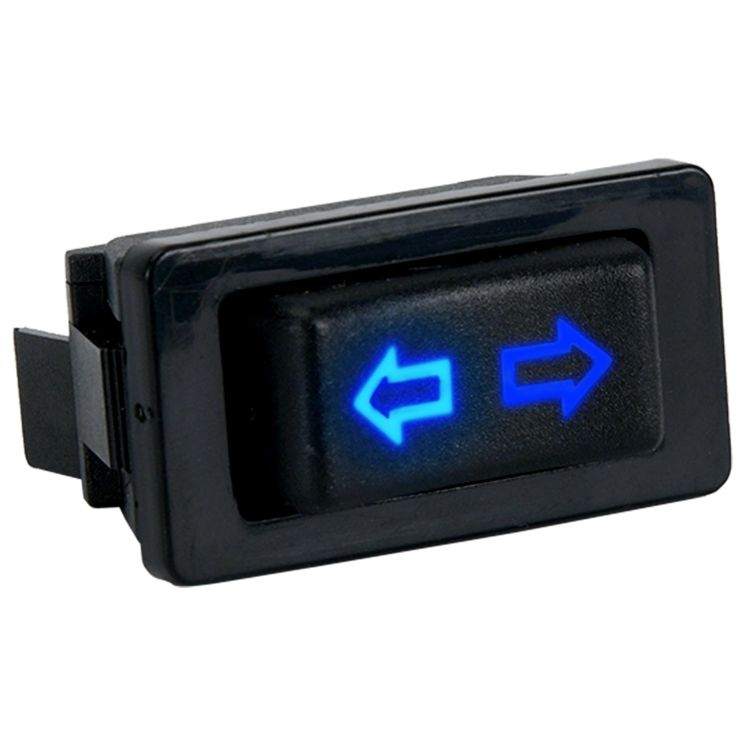 

Профессиональный 5-контактный DC 12 В 20 А автомобильный переключатель стеклоподъемника с адаптером управления контроллером, разъем-держатель, универсальный разъем для автомобилей синий