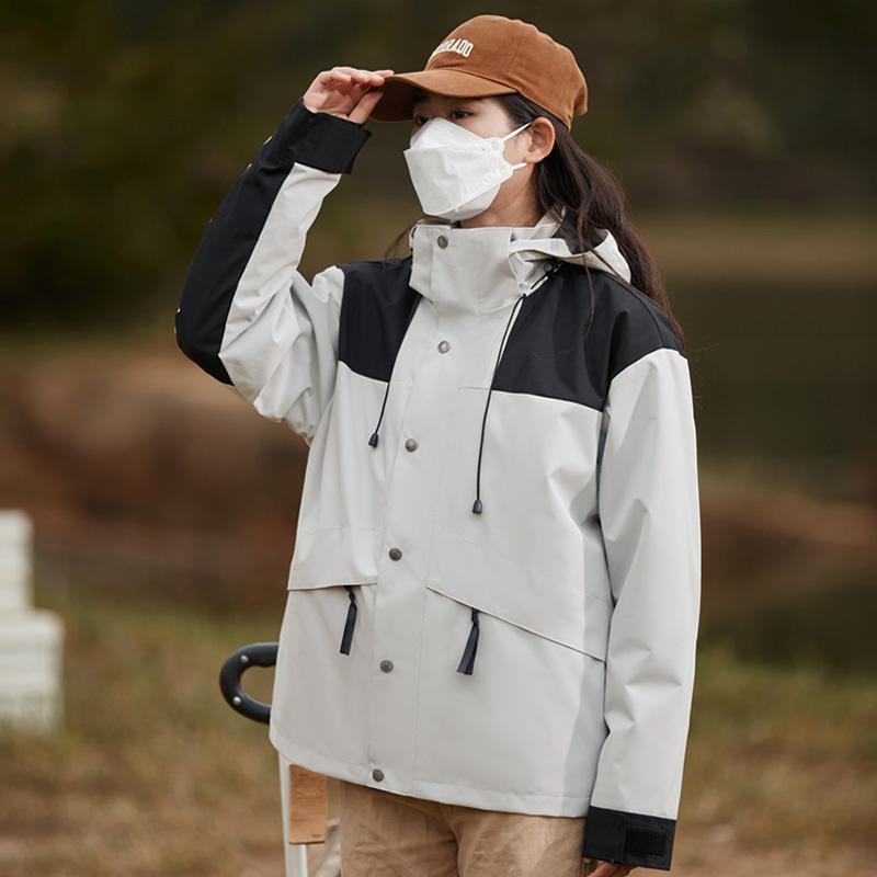 

Зимняя женская куртка Charge 3 и 1 с подкладкой из серебристого флиса, ветрозащитное водонепроницаемое пальто для походов и катания на лыжах 3XL слоновая кость