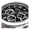 [Seiko] SEIKO 1/5 Second Chronograph Quartz Watch Men's SBTR013 Black [Domestic Genuine Product]