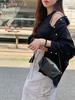 Korean Chic 2026 Spring/Autumn Casual Back Slit Double Pocket Midi Skirt for Women
