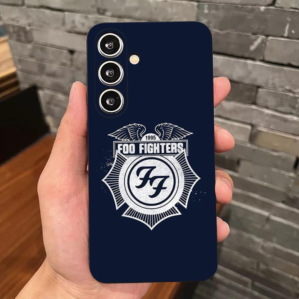 F-Foo F-Fighters Band Phone Case For Samsung S25 Edge S24 S23 S22 S21 S20 Ultra Plus Fe Galaxy A54 A53 A34 A25 A16 Silicon Cover