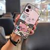 Waterproof Anti-knock Phone Case For MOTO G55 5G Protective Dirt-resistant Cute Graffiti Durable Cartoon TPU Soft Case