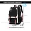 Zaino Danganronpa Anime Mochila Cartella Scolastica Studente Porta USB Borse da Viaggio Laptop Messenger Bag Grande Casual Regalo