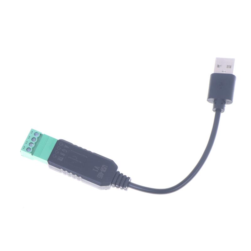 USB to RS485 Converter Industrial CH340 Chip Serial Adapter Module with DB9 Port for Modbus RTU, PLC Programming