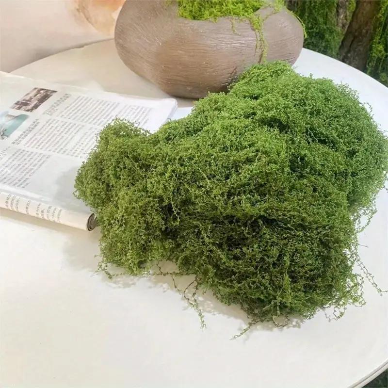 Lifelike Artificial Moss For DIY Crafts Home Decor  Evergreen Plant Accent For Indoor Landscapes Wedding Decorations  More