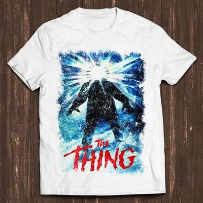 The Thing Horror Movie Film Funny Gamer Meme Music Gift Tee T Shirt Summer Unisexs and Womens  Breathable Tshirt Top