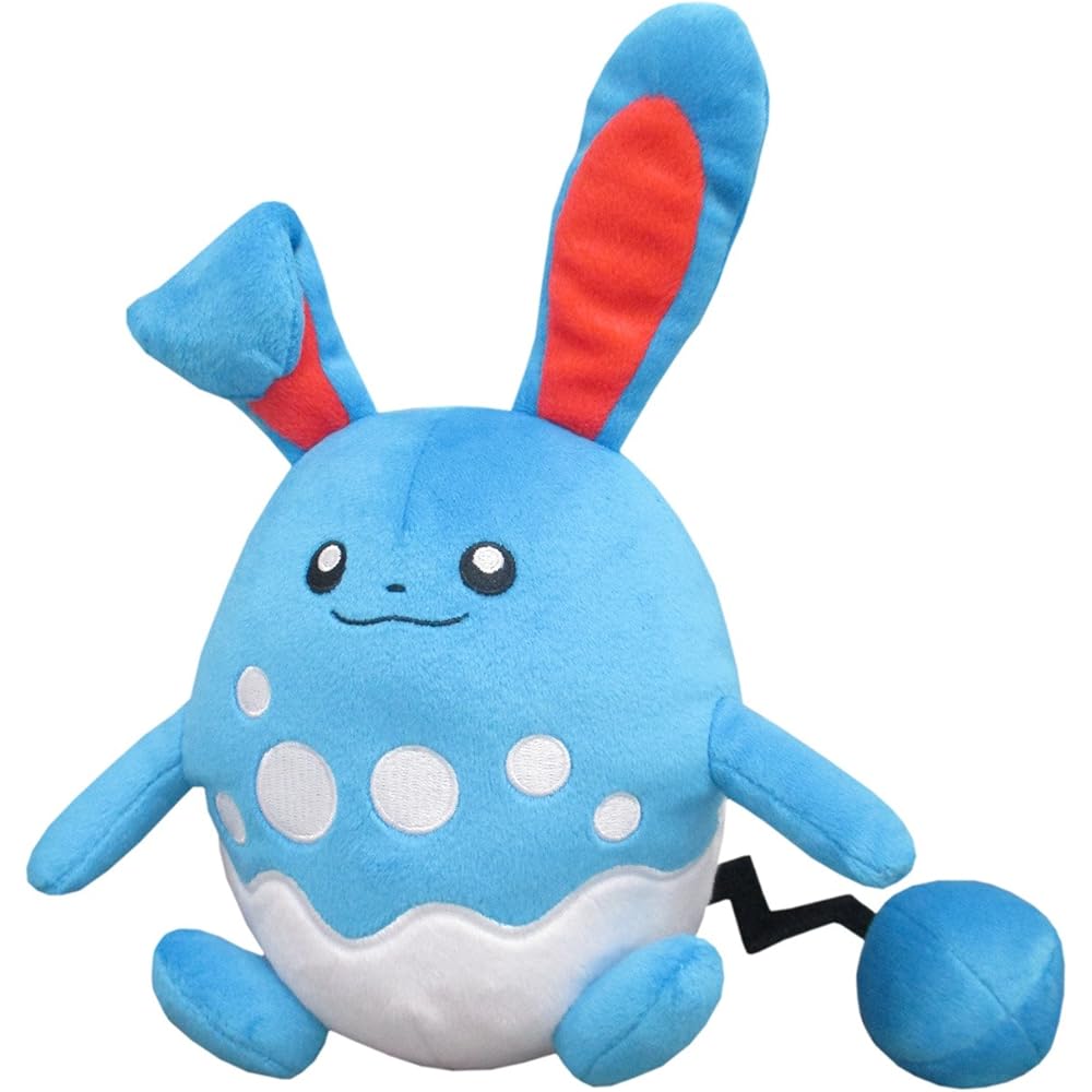 San-ei Boeki Pocket Monsters All Star Collection Marill Plush Toy 20cm Soft Toy Pokmon PP100
