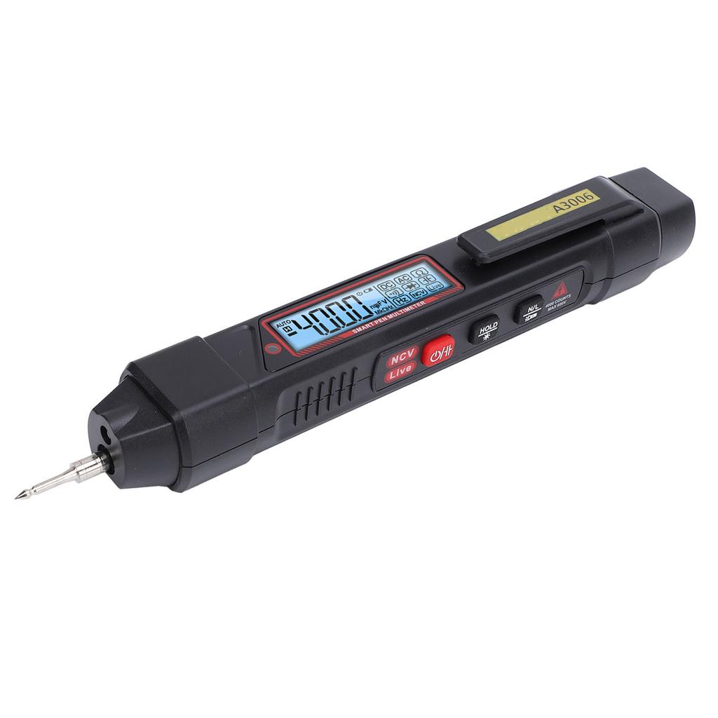 Pen Type Multimeter 4000 Counts Digital Tester Neutral Live Wire Detection DC AC Voltage Capacitance