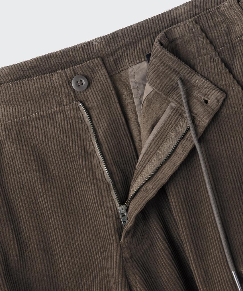 Musinsa Standard Corduroy Parachute Cargo Pants [Taupe]