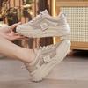 Atmungsaktive Mesh-Damenschuhe erhöhen 5CM Sommer dünne Dad-Schuhe modische vielseitige Plateau-Sport-Freizeitschuhe