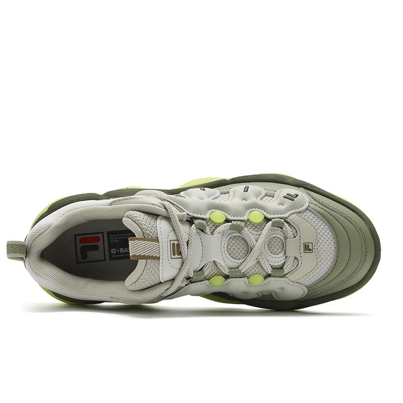 Fila PEASE Pea Shoes Low Top Casual Shoes Men's Gray Green F12M441117FOS