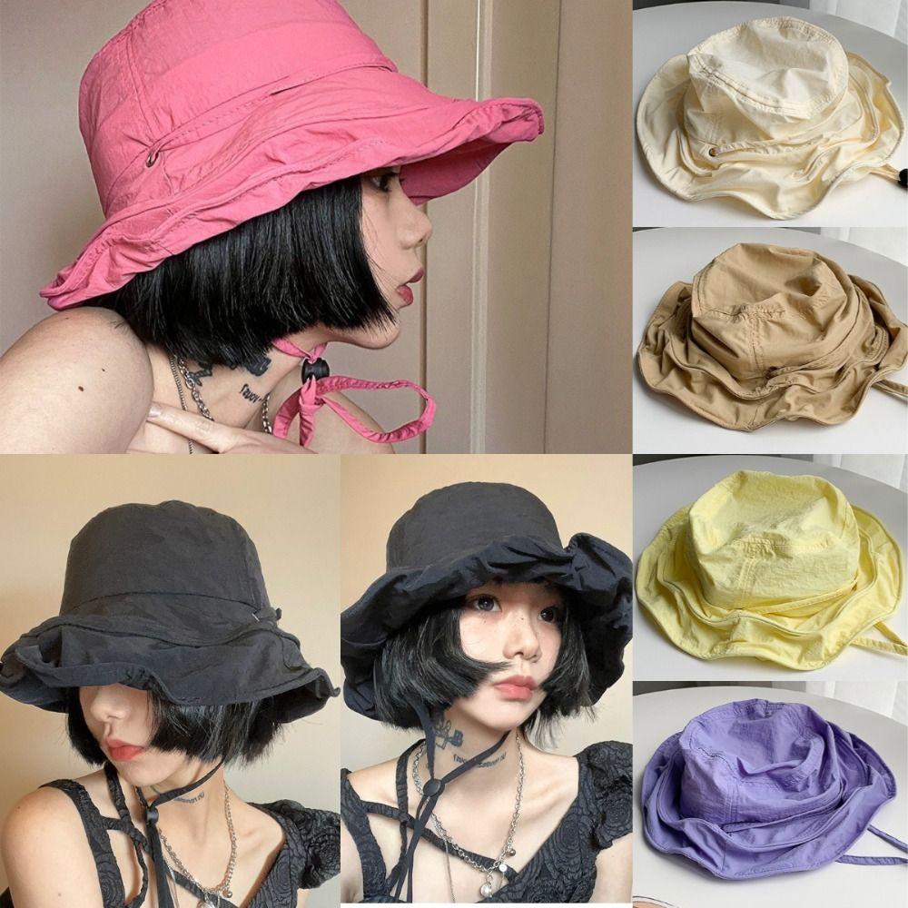 

Sun Protection Sun Protection Hat Large Brimmed Beach Hat Versatile Sun Caps Summer фиолетовый