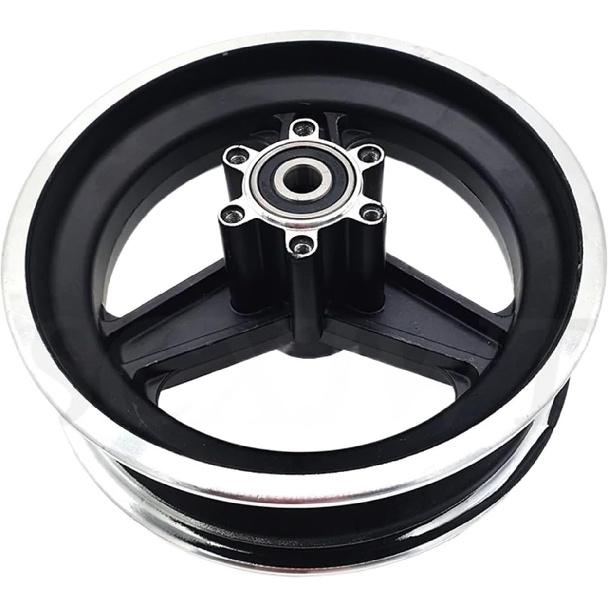 6.5 Inch Aluminum Alloy Wheel Hub Compatible with 10x2.75-6.5 10x2.70-6.5 Tires Or Use 90/65-6.5 85/65-6.5 Tyres Electric Scooter Rim Parts