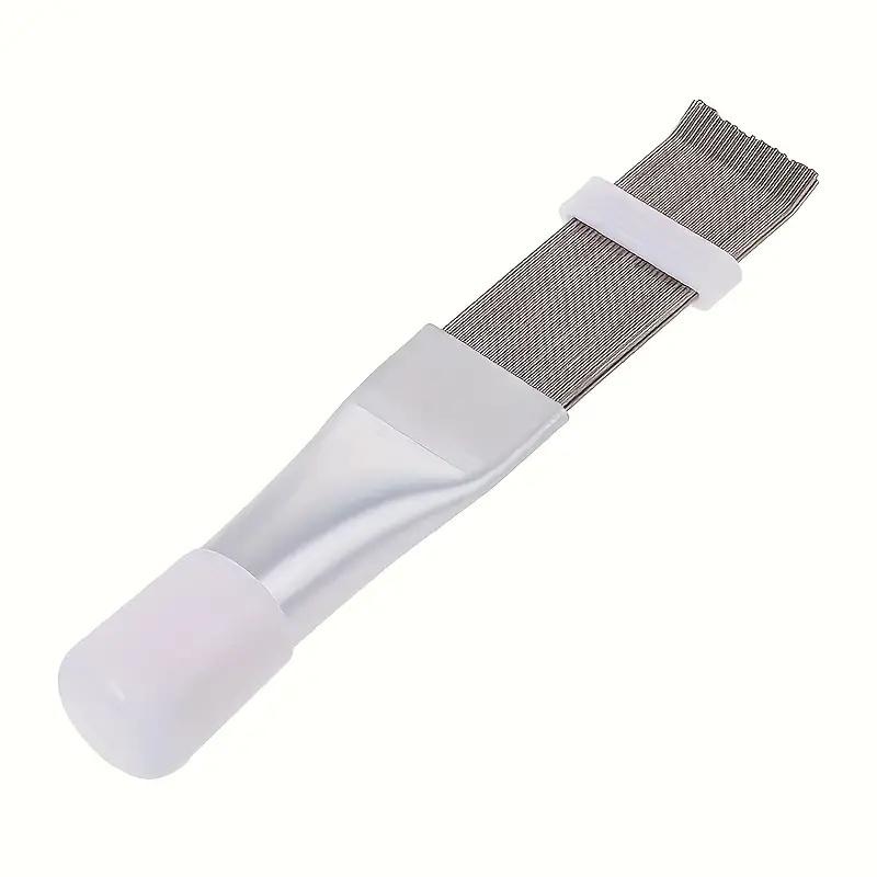 

1Pc Air Conditioning Fin Cleaning Comb Stainless Steel Brush Fin Straightener Air Conditioner Cleaning Tool