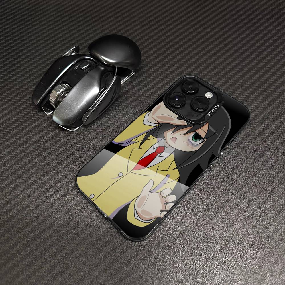 Watamote K-Kuroki T-Tomoko Phone Case For IPhone 16 15 14 13 12 11 17 Pro MAX Plus Pro Matte Shockproof Cover