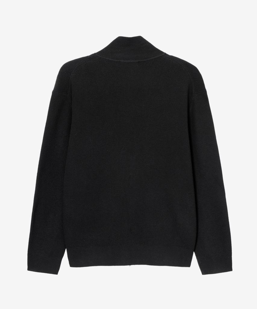 Mindbridge Do Good_Wool Blend Semi-Oversized Zip-Up Cardigan - 2 Colors
