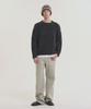 NOISE Coloring Brushed Oversized Knit - Black
