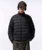 [City Leisure] Round Neck Light Down Jacket [Black]