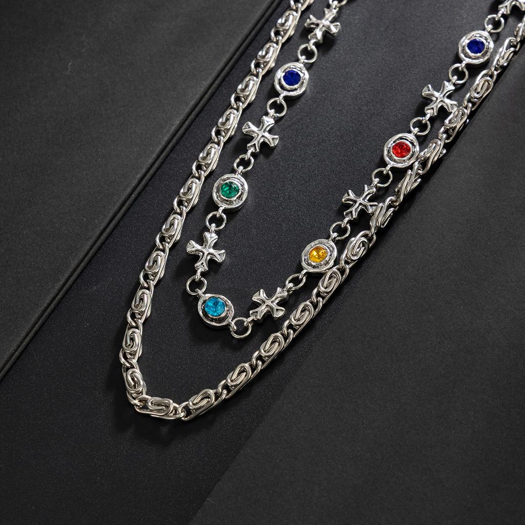 European and American Hip Hop Cross Trouser Chain Men's Fashion Personalized Jeans Hanging Chain Men's Waist Chain Hanging Accessories