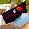 A-AkameS Ga Kill Cartoon Anime Microfiber Blanket Drying Beach Towels Oversized Printing Super Absorbent Pool Towel Blanket