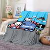 3D Printed Big -eyed Frog Card Kero Kero Keroppi Blanket Living Room Bedroom Sofa Cover Blanket Children's Nap Sleeping Blanket