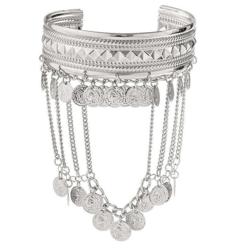 New Arrival Fashion Metal Coin Tassel Female Dance Bracelet