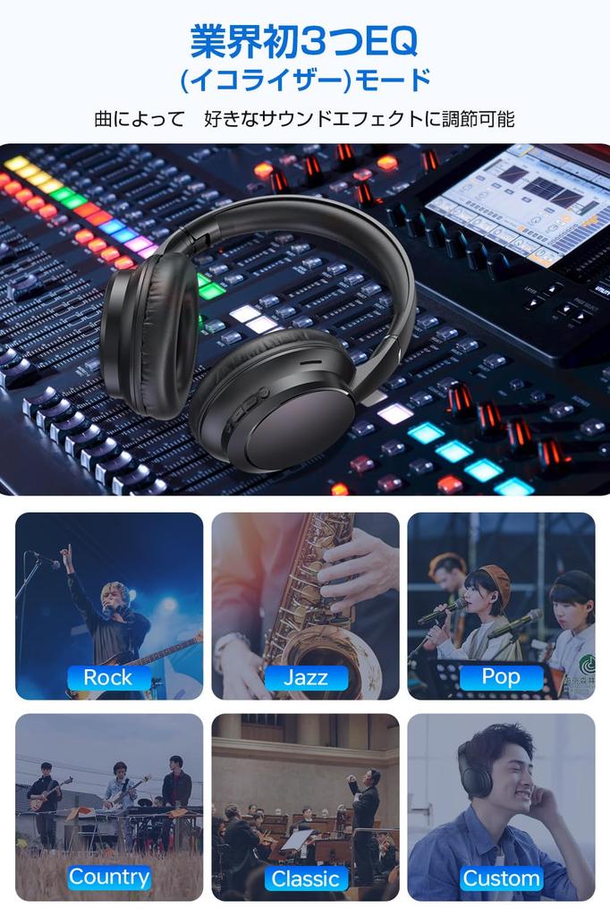 First Bluetooth Wireless ANC Noise Wired and Up to 35 Hours of Multipoint Comfortable and Lightweight Sound Leak 3 EQ Cable Black Industry's 5.4