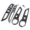 Fashionable ABS Panel Switch Trim Cover  Easy to Install  Scratch Prevention  Suitable for Hyundai Santa Cruz 2022 Set of 6