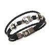 Unisex Rope Jewelry Tai Chi Pattern Bracelet Charm Simple Buckle Ancient Style Bracelet