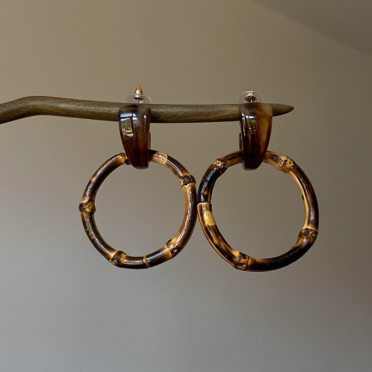 

Модные серьги-подвески для женщин коричневый