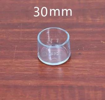 16Pcs Furniture Leg Foot Protector Transparent Table And Chair Foot Cover Silicone Wear-resistant Cap Protect Floor