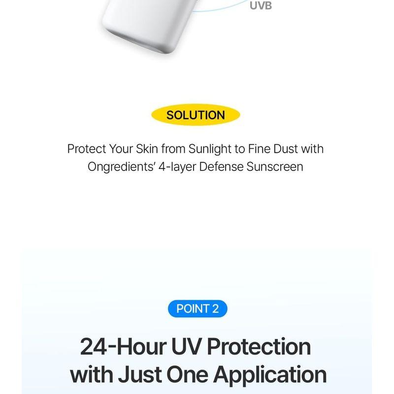 Ongredients Skin Barrier Moisture Sun Cream