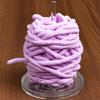 Rotating Thread Spool Holder Clear ABS Yarn Dispenser Rotating Yarn Holder Knitting Yarn Spool Holder for Weaving