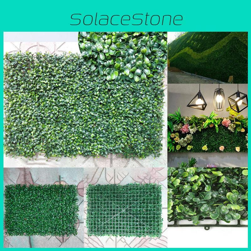 Lush Artificial Garden Hedge Screen With Realistic Ivy Vine For Elegant Decor